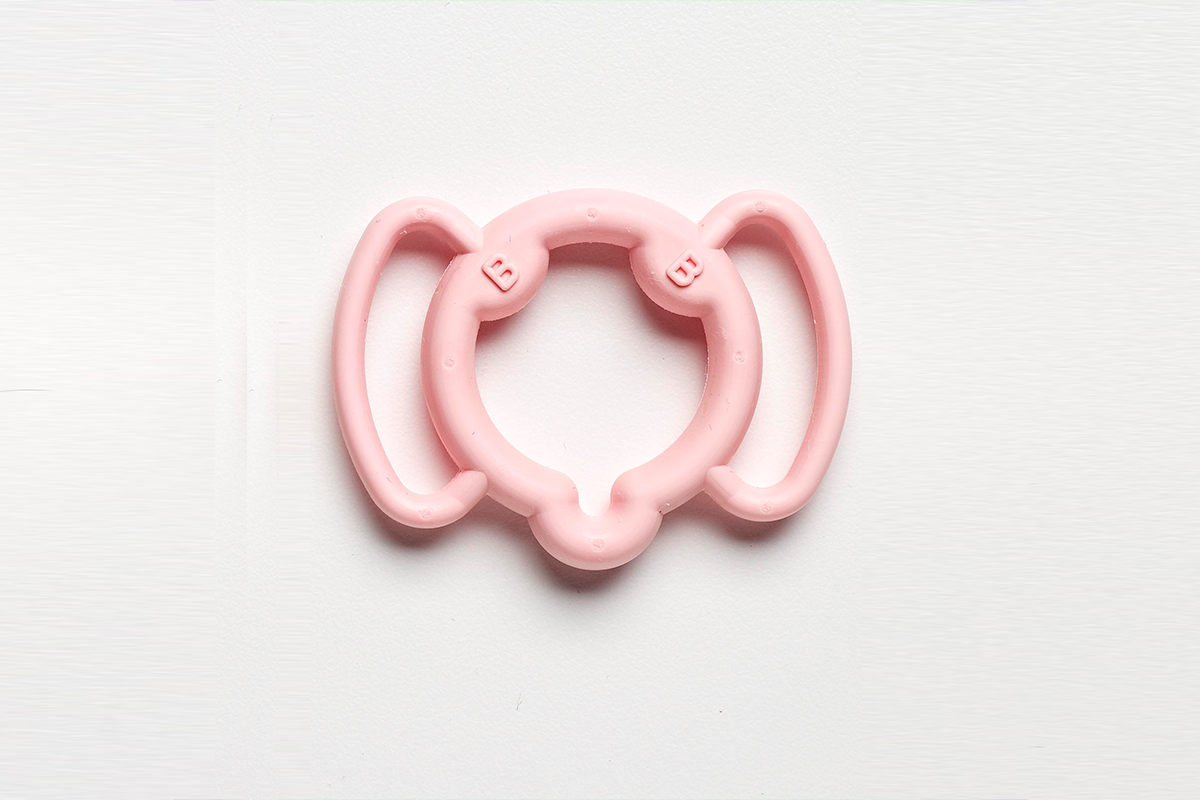 B Ring Large, High Tension Ring, Pink Osbon ErecAid